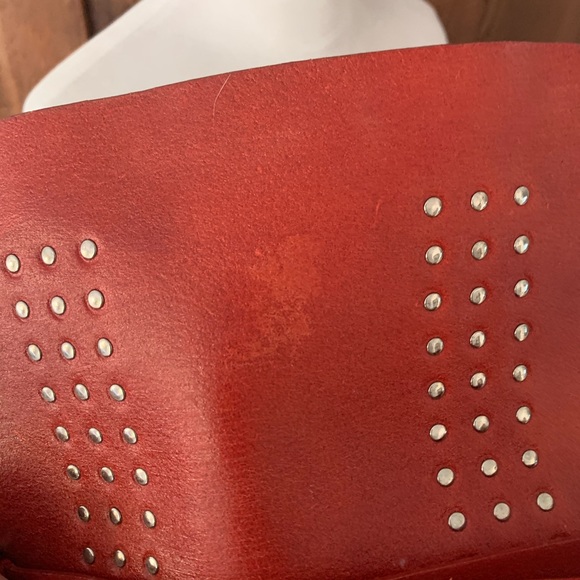 Rebecca Minkoff Small Red Alex Crossbody Studded - Picture 4 of 6